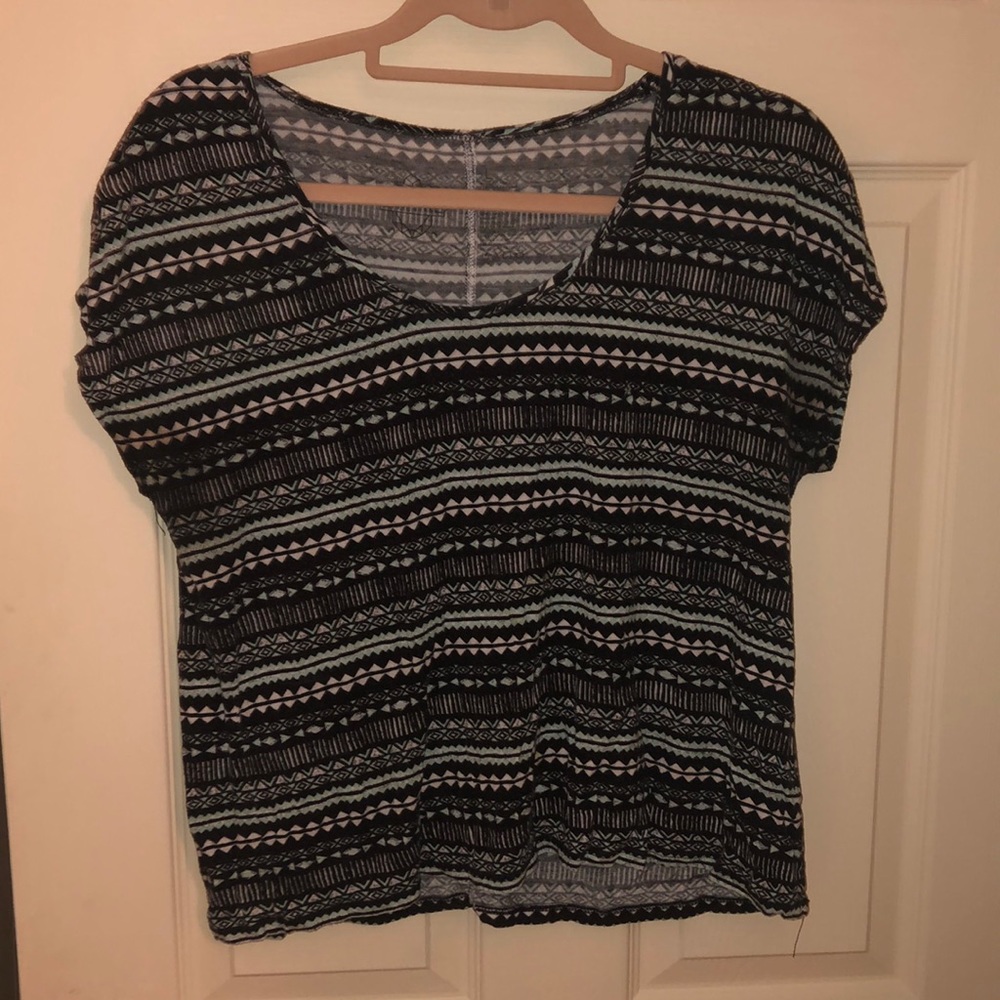 Aztec Pattern T Shirt